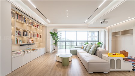 21w打造现代奶油风格的家150m² | 丽尔曼顿全房全屋定制