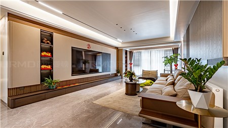 12.8w打造现代轻奢风格的家143m² | 丽尔曼顿全房全屋定制