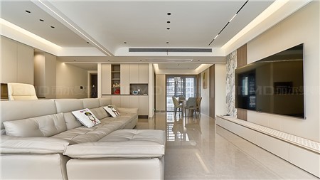 12.8w打造现代风格的家131m² | 丽尔曼顿全房全屋定制