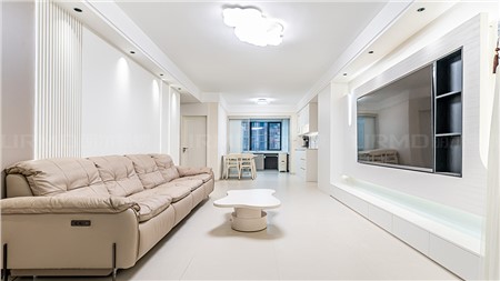 8.8w打造现代简约风格的家105m² | 丽尔曼顿全房全屋定制