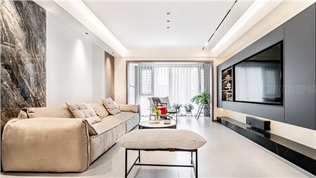 12.8w打造意式极简风格的家120m² | 丽尔曼顿全房全屋整装