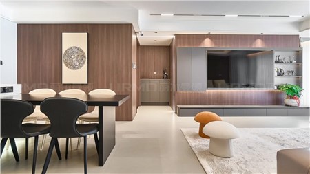 15.8w打造意式极简风格的家148m² | 丽尔曼顿全房全屋整装