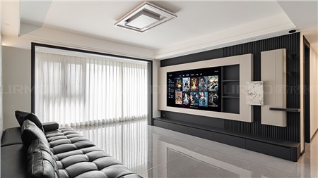 10.8w打造现代黑白灰风格的家130m² | 丽尔曼顿全房全屋整装